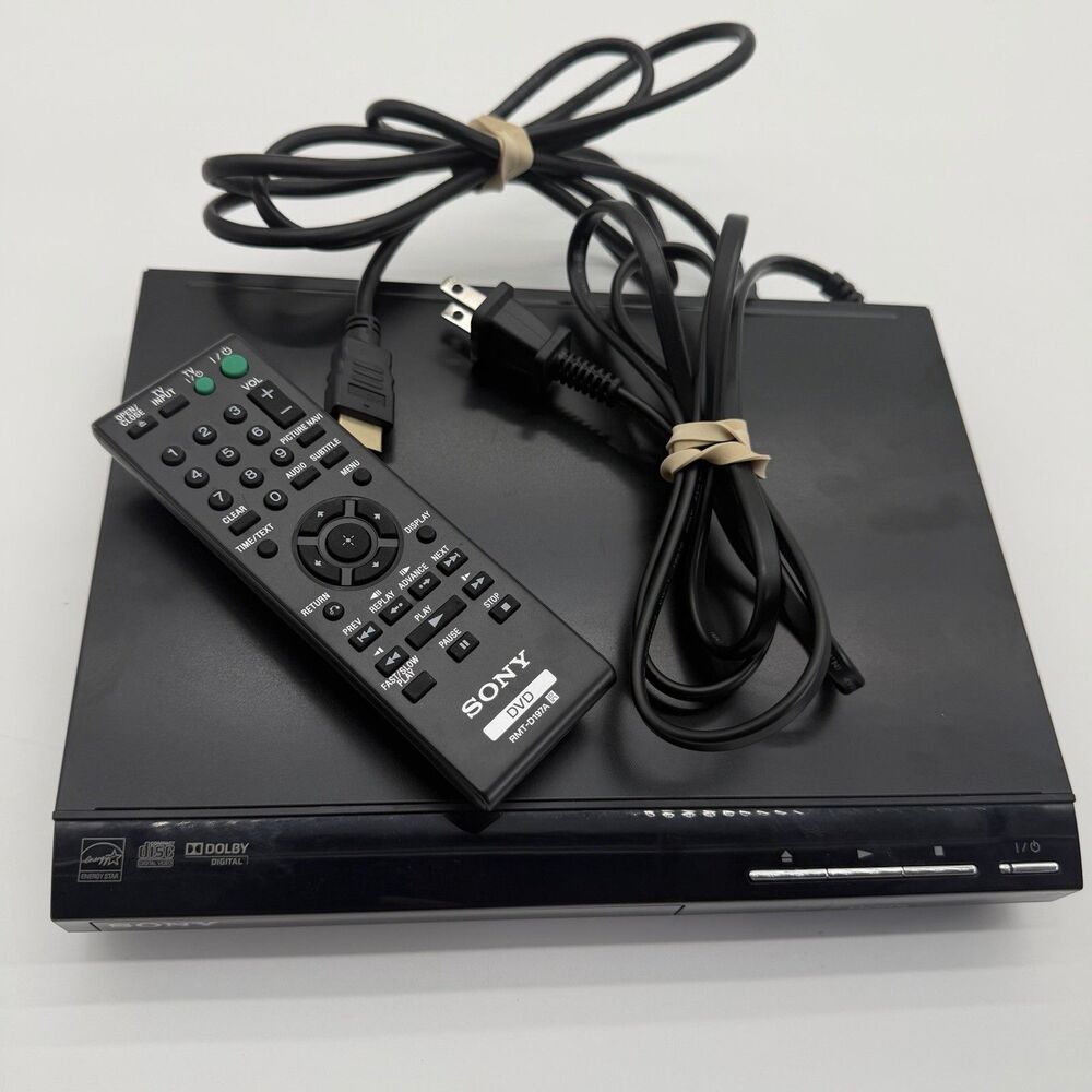 SONY DVP-SR510H DVD / CD Player HDMI w/ Remote Control TESTED WORKS W/ Joe Dirt